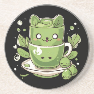 Posavasos té verde matcha