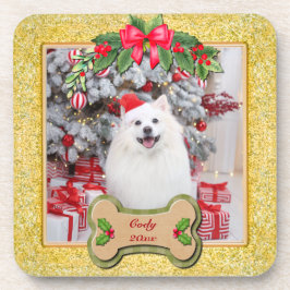 Posavasos Te Woof Un Feliz Regalo De Perro Personalizado De 