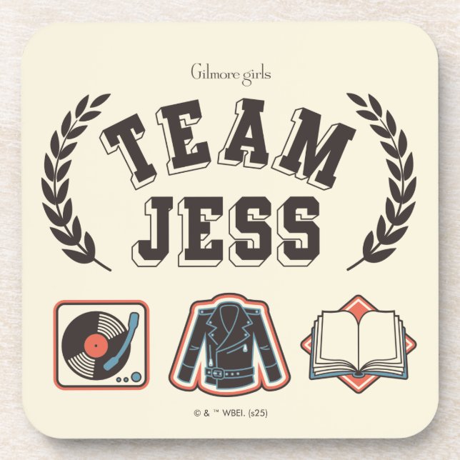 Posavasos Team Jess Gilmore Girls Design (Frente)