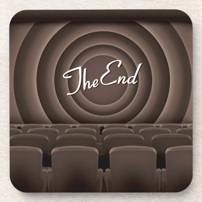 Posavasos Teatro de cine de época (Frente)