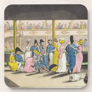 Posavasos Teatro de Plymouth, placa 'de las aventuras de