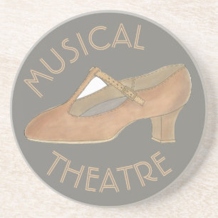Posavasos Teatro Musical Tan Carácter Teatro de Zapatos de B
