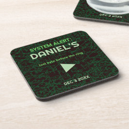 Posavasos Tech Code Party Drink Coaster