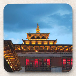 Posavasos Techo Dzong budista