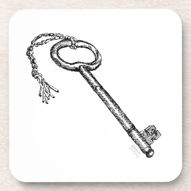 Posavasos Tecla antigua (Frente)