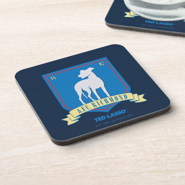 Posavasos Ted Lasso | Logo del equipo AFC Richmond (Lado Izquierdo)