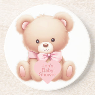 Posavasos Teddy Bear Pink