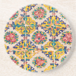 Posavasos teja del persa del Siete-color