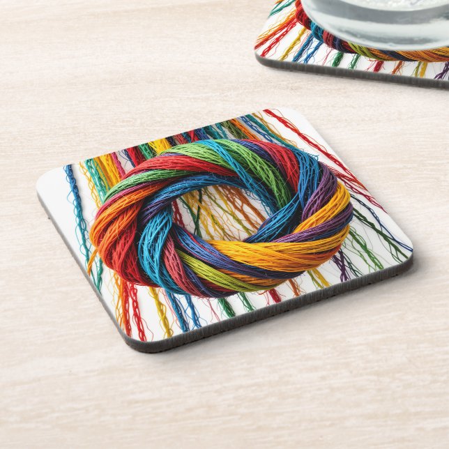 Posavasos Tejido de unidad (Lado Izquierdo)