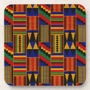 Posavasos Tela Kente de estilo africano