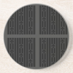 Posavasos Tela Negra de Terciopelo