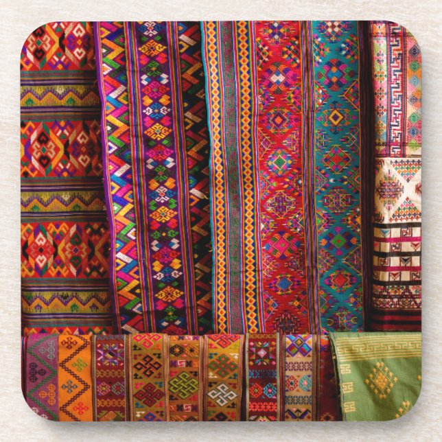 Posavasos telas de Bután a la venta (Frente)