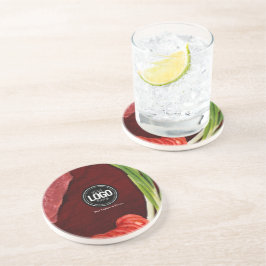 Posavasos Tema del restaurante de carne personalizado