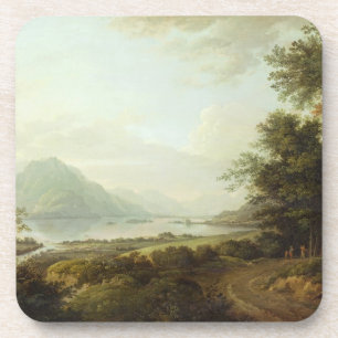 Posavasos Temor del lago, Argyllshire, c.1780-1800 (aceite