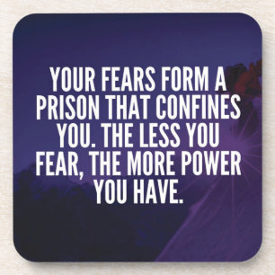 Posavasos TEMOR - Motivacional