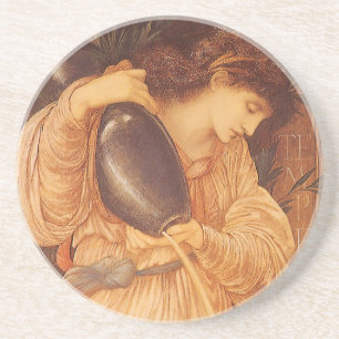 Posavasos Temperantia de Sir Edward Coley Burne-Jones