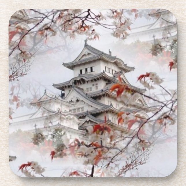 Posavasos Templo asiático (Frente)