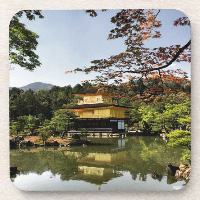 Posavasos Templo del Goldentemple en Kioto (Frente)