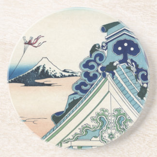 Posavasos Templo Honganji en el Monte Fuji de Asakusa, Japón
