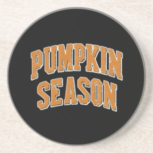 Posavasos Temporada de calabaza retro regalo de otoño lindo