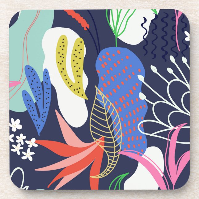 Posavasos tendencia moda de otoño para mujeres reina de la m (Frente)