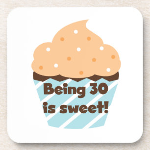 Posavasos Tener 30 años es dulces camisetas y regalos