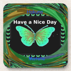 Posavasos Tenga un buen día y una mejor noche butterfly.png
