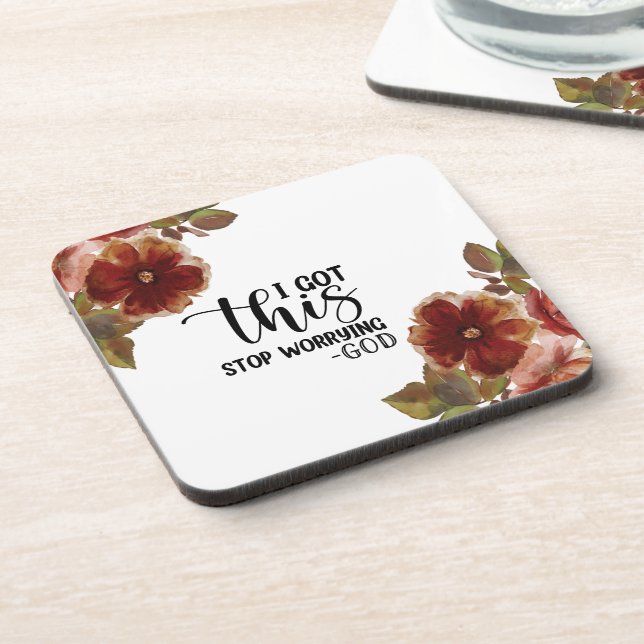 Posavasos Tengo Que Dejar De Preocuparme Por Las Duras Astra (Lado Izquierdo)