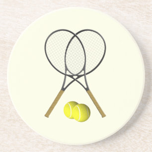 Posavasos Tennis Doubles Cream
