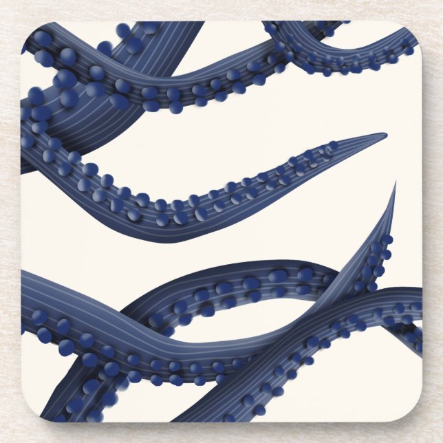 Posavasos Tentáculos de pulpo gigantes (Frente)