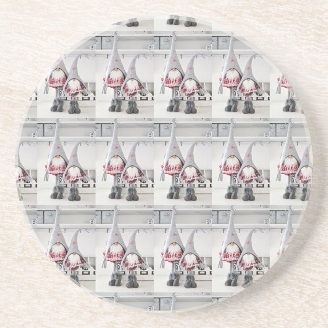 POSAVASOS **TERMINAR CON GNOME** SANDSTONE COASTER (Frente)