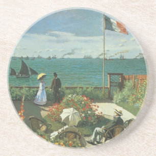 Posavasos Terraza junto al mar de Claude Monet