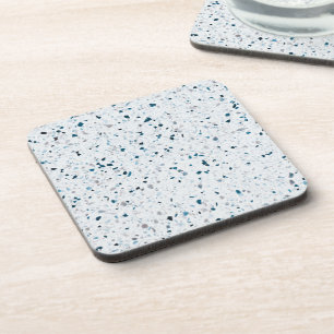 Posavasos Terrazzo Elegzo Verde azulado Verde Azul Retro Gri