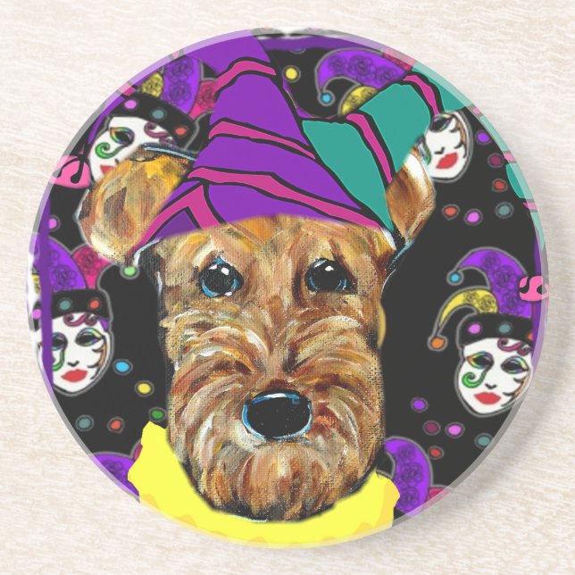 POSAVASOS TERRIER AIRDALÉS (Frente)