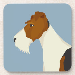 Posavasos Terrier de zorro de pelo duro