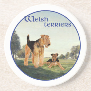 Posavasos Terriers galeses
