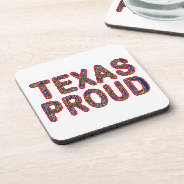 Posavasos Texas Proud Bluebonnet (Lado Izquierdo)