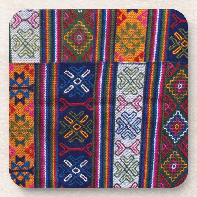 Posavasos Textil butanés (Frente)