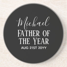 POSAVASOS TEXTO DE CUSTOPM DEL HOMBRE DEL HOMBRE DE LA PADRE