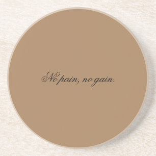 Posavasos Texto personalizado   motivación de gimnasio   Y m