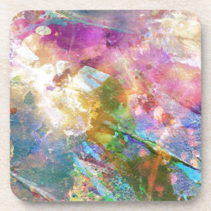 Posavasos Textura abstracta del grunge con la pintura 3 de