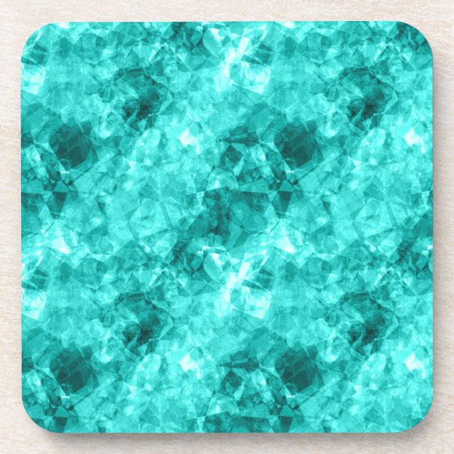 Posavasos Textura cian cruzada (Frente)