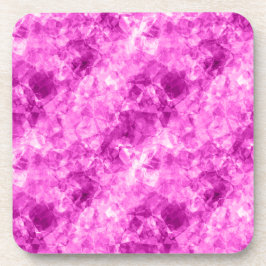 Posavasos Textura cruzada rosa