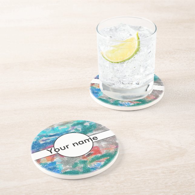 Posavasos Textura de los cirayones (Lado)