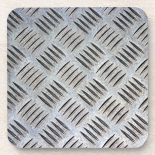 Posavasos Textura de placa de metal