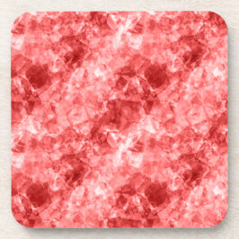 Posavasos Textura roja arrugada