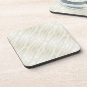 Posavasos Textured noble light beige and white