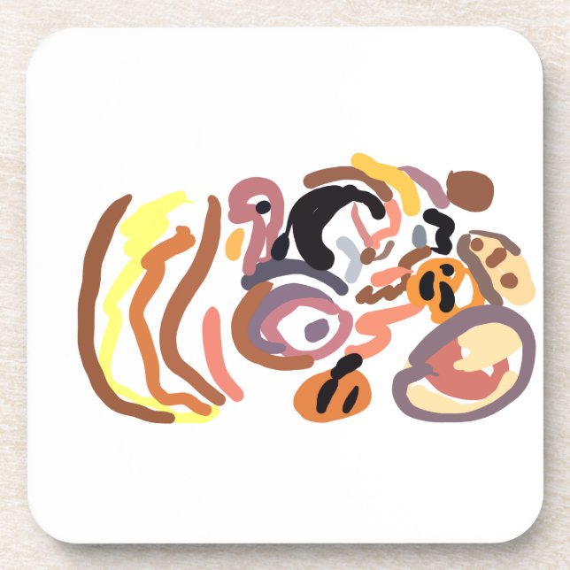 Posavasos Thanksgiving autumn (Frente)