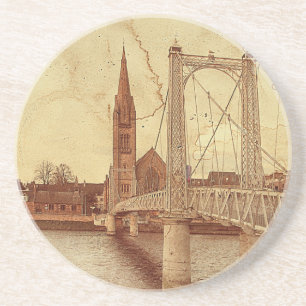 Posavasos The Bouncy Bridge (Inverness - Escocia)