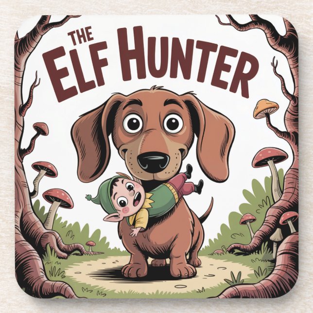 POSAVASOS THE ELF HUNTER (Frente)